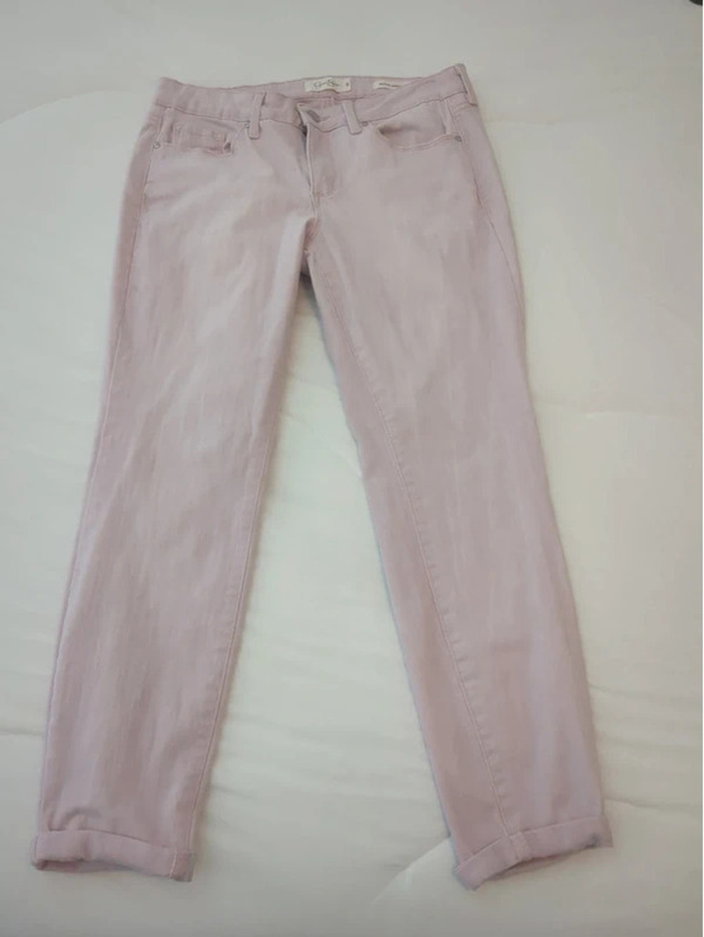 Jessica Simpson Forever rolled skinny jeans rose sz 29